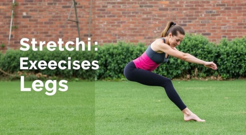 vežbe za istezanje nogu